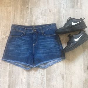 Just Black denim shorts